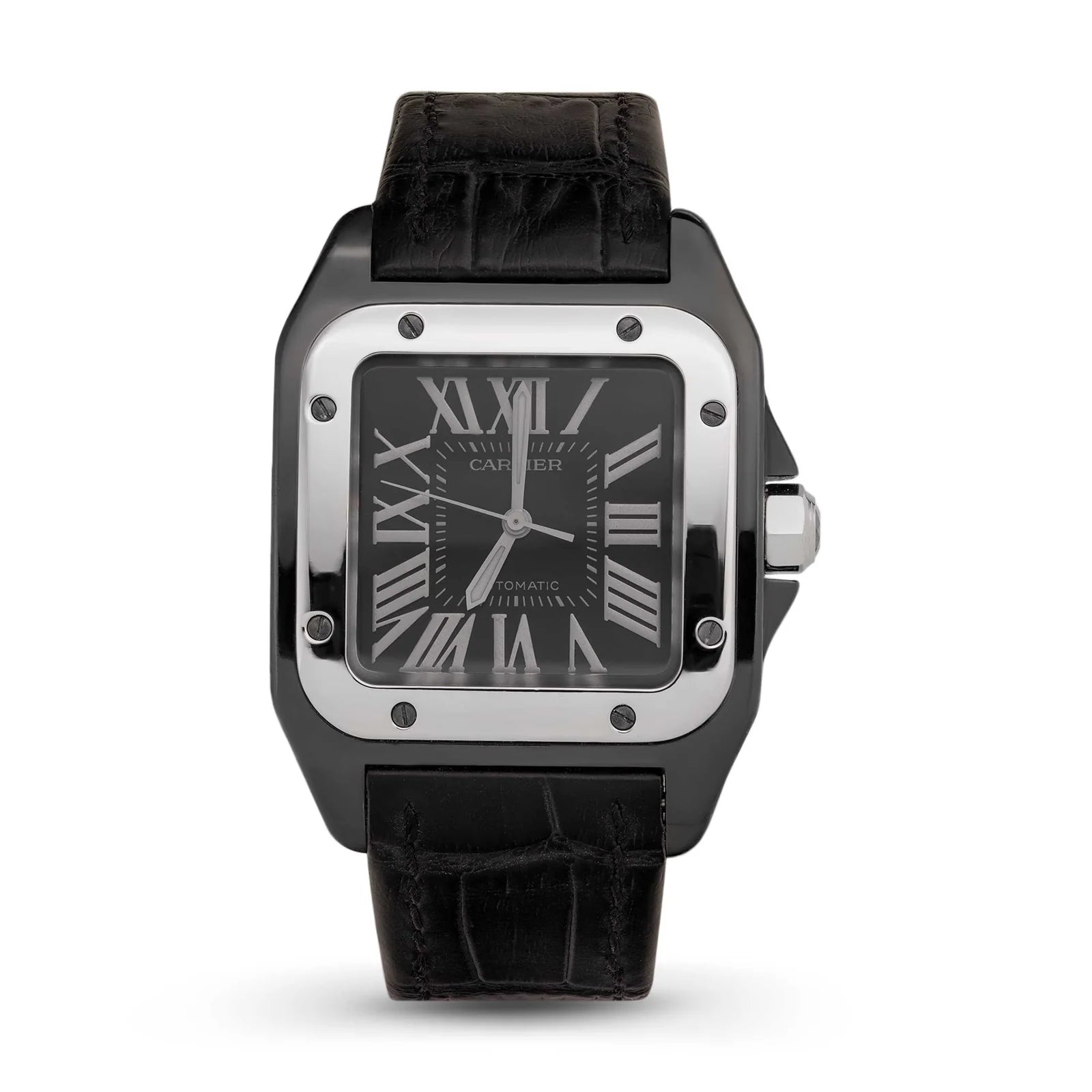 Cartier Black Santos